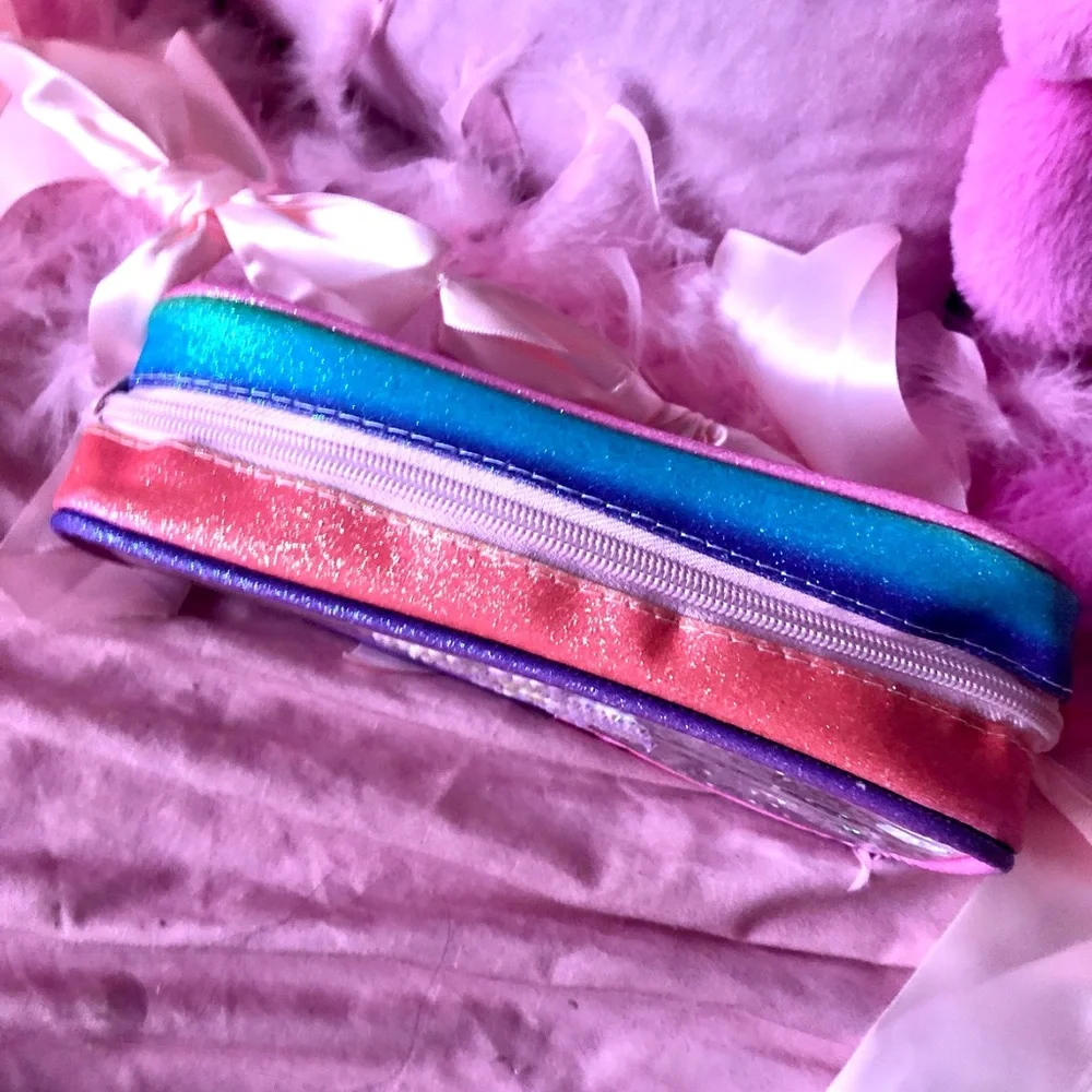 Bedazzled Rainbow 🌈 Sparkly ✨Pencil Case
